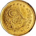 1 Tilla 1899, KM# 822, Afghanistan, Abdur Rahman Khan the Iron Amir