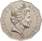 50 Cents 2000, KM# 437, Australia, Elizabeth II, Royal Visit, 2000 Royal Tour of Australia
