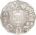 50 Cents 2003, KM# 689, Australia, Elizabeth II, Australia's Volunteers