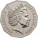 50 Cents 2004, KM# 694, Australia, Elizabeth II, Primary School Design