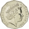50 Cents 2005, KM# 769, Australia, Elizabeth II, Melbourne 2006 Commonwealth Games