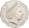 50 Cents 2009, KM# 1432, Australia, Elizabeth II, 40th Anniversary of the Moon Landing