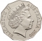 50 Cents 2010, KM# 1571, Australia, Elizabeth II, Engagement of Prince William and Catherine Middleton
