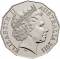 50 Cents 2011, KM# 1521, Australia, Elizabeth II, 60th Anniversary of Australia's National Service