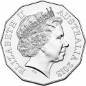 50 Cents 2013, KM# 1818, Australia, Elizabeth II, 50th Anniversary of Surfing Australia