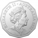 50 Cents 2019-2023, Australia, Elizabeth II