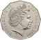 50 Cents 2001, KM# 551, Australia, Elizabeth II, 100th Anniversary of Federation, New South Wales