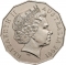 50 Cents 2001, KM# 559, Australia, Elizabeth II, 100th Anniversary of Federation, Northern Territory