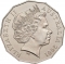 50 Cents 2001, KM# 565, Australia, Elizabeth II, 100th Anniversary of Federation, Tasmania