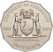 50 Cents 2001, KM# 563, Australia, Elizabeth II, 100th Anniversary of Federation, Western Australia
