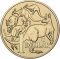 1 Dollar 2000-2019, KM# 489, Australia, Elizabeth II, 2016: Buddy Bear privy mark