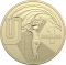 1 Dollar 2022, Australia, Elizabeth II, The Great Aussie Coin Hunt 3, U - Undara Lava Tubes