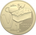 1 Dollar 2022, Australia, Elizabeth II, The Great Aussie Coin Hunt 3, V - Vanilla Slice