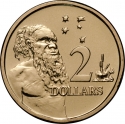 2 Dollars 1999-2017, KM# 406, Australia, Elizabeth II