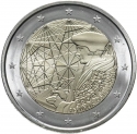 2 Euro 2022, KM# 3336, Austria, 35th Anniversary of the Erasmus Programme
