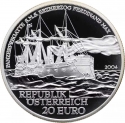 20 Euro 2004, KM# 3114, Austria, Austria on the High Seas, SMS Erzherzog Ferdinand Max