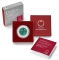 25 Euro 2018, KM# 3289, Austria, Silver Niobium Coin, Anthropocene, Box with a certificate of authenticity