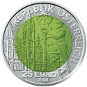 25 Euro 2008, KM# 3158, Austria, Silver Niobium Coin, Carl Auer von Welsbach