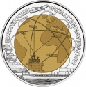 25 Euro 2006, KM# 3135, Austria, Silver Niobium Coin, European Satellite Navigation