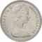 5 Cents 1966-1970, KM# 3, Bahamas, Elizabeth II