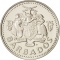 10 Cents 1973-2005, KM# 12, Barbados, Elizabeth II