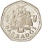 1 Dollar 1973-1986, KM# 14.1, Barbados, Elizabeth II