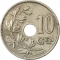 10 Centimes 1920-1929, KM# 86, Belgium, Albert I