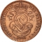 2 Centimes 1902-1909, KM# 36, Belgium, Leopold II