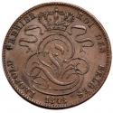 5 Centimes 1833-1861, KM# 5, Belgium, Leopold I