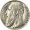 50 Centimes 1901, KM# 51, Belgium, Leopold II