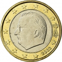 1 Euro 1999-2006, KM# 230, Belgium, Albert II