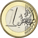 1 Euro 2014-2024, KM# 337, Belgium, Philippe