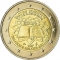 2 Euro 2007, KM# 247, Belgium, Albert II, 50th Anniversary of the Treaty of Rome