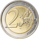 2 Euro 2017, KM# 369, Belgium, Philippe, Universities in Belgium, 200th Anniversary of the Ghent University