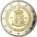 2 Euro 2017, KM# 370, Belgium, Philippe, Universities in Belgium, 200th Anniversary of the Univeristy of Liège