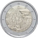 2 Euro 2022, KM# 430, Belgium, Philippe, 35th Anniversary of the Erasmus Programme