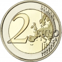 2 Euro 2016, KM# 365, Belgium, Philippe, Child Focus