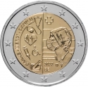 2 Euro 2022, KM# 429, Belgium, Philippe, Healthcare During the Covid-Pandemic