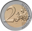 2 Euro 2022, KM# 429, Belgium, Philippe, Healthcare During the Covid-Pandemic