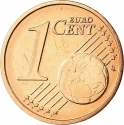 1 Euro Cent 1999-2007, KM# 224, Belgium, Albert II