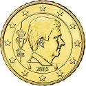 10 Euro Cent 2014-2024, KM# 334, Belgium, Philippe