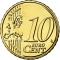 10 Euro Cent 2014-2024, KM# 334, Belgium, Philippe