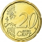 20 Euro Cent 2007, KM# 243, Belgium, Albert II
