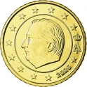 50 Euro Cent 1999-2006, KM# 229, Belgium, Albert II