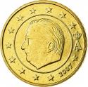 50 Euro Cent 2007, KM# 244, Belgium, Albert II