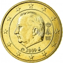 50 Euro Cent 2009-2013, KM# 300, Belgium, Albert II