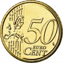 50 Euro Cent 2014-2024, KM# 336, Belgium, Philippe