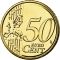 50 Euro Cent 2014-2024, KM# 336, Belgium, Philippe