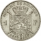 1 Franc 1880, KM# 38, Belgium, Leopold II, 50th Anniversary of Belgian Independence