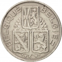 1 Franc 1939, KM# 119, Belgium, Leopold III